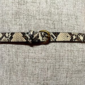 NWOT American Eagle Snake Skin Leather Belt